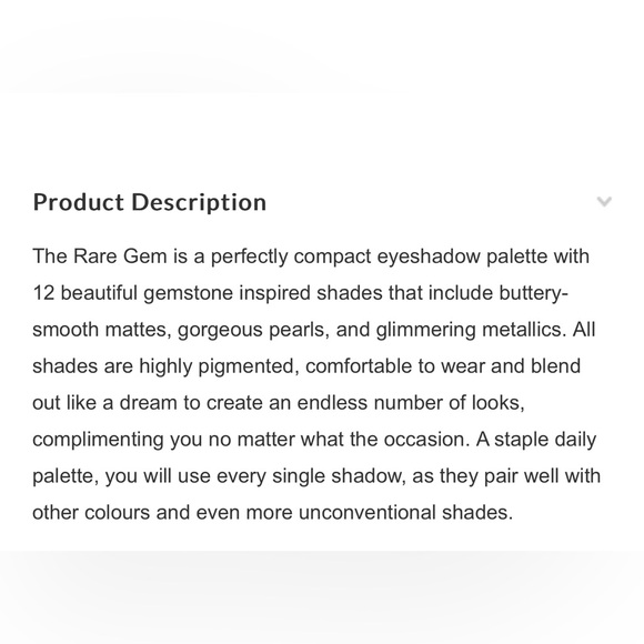 Blinc The Rare Gem Eyeshadow Palette | New - Picture 6 of 6